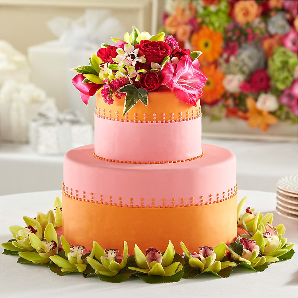 Sweet Citrus Cake Decor – All About Flowers, Bellingham WA