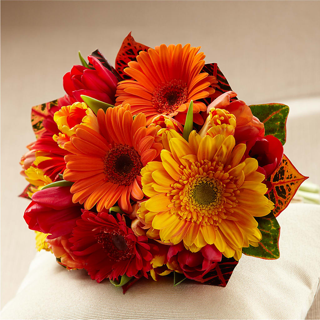Sunglow Bouquet – All About Flowers, Bellingham WA