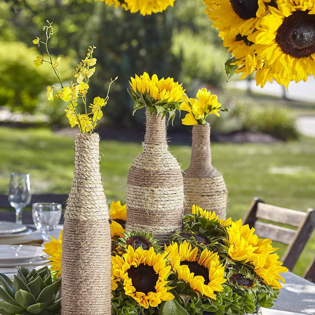 Sublime Garden Centerpiece – All About Flowers, Bellingham WA