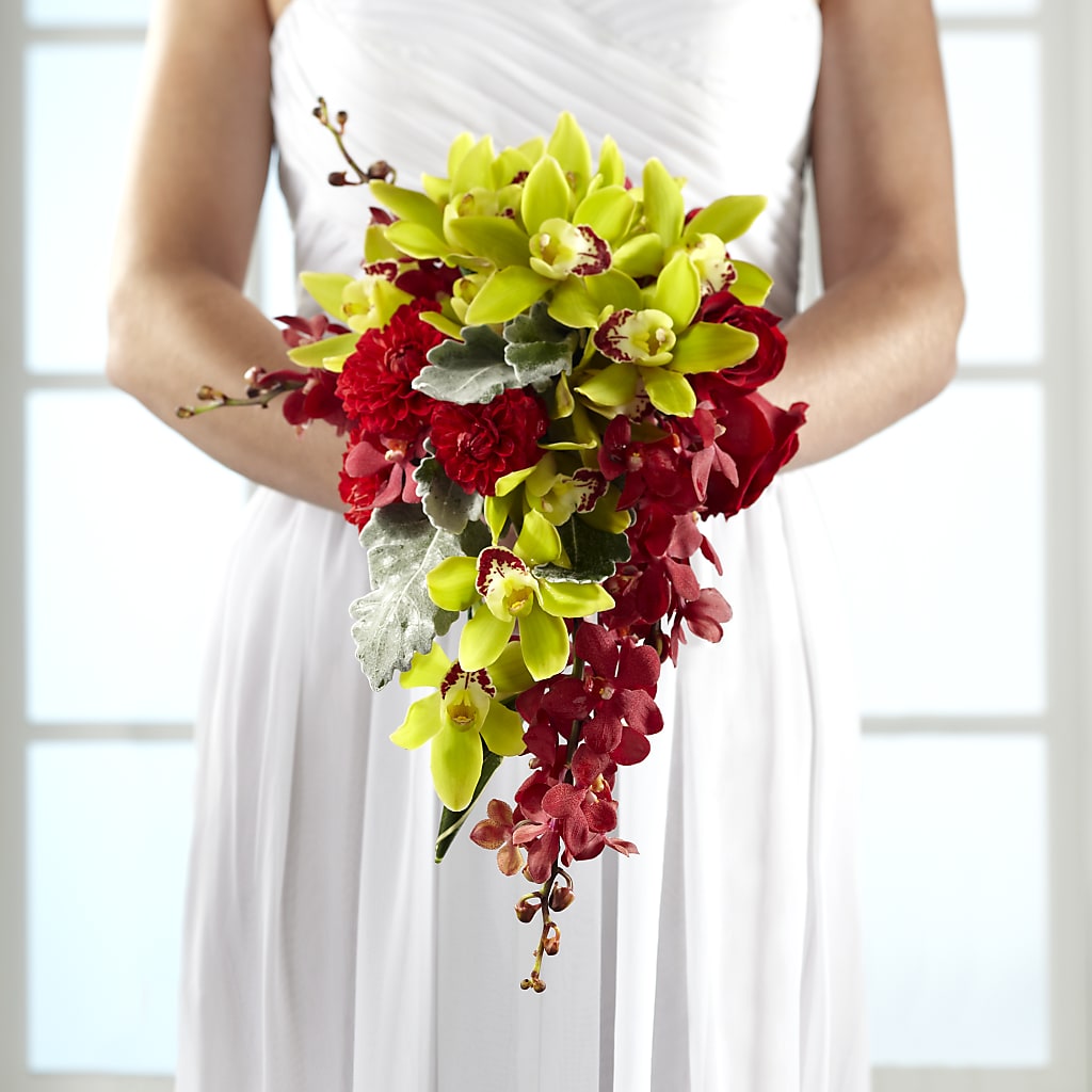 Elegant Orchid Bouquet – All About Flowers, Bellingham WA