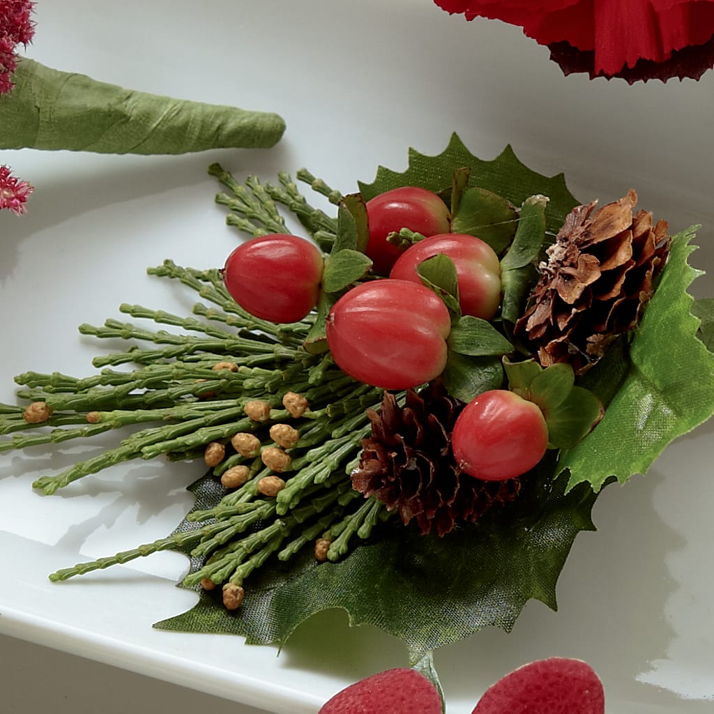 Red Berry Boutonniere – All About Flowers, Bellingham WA