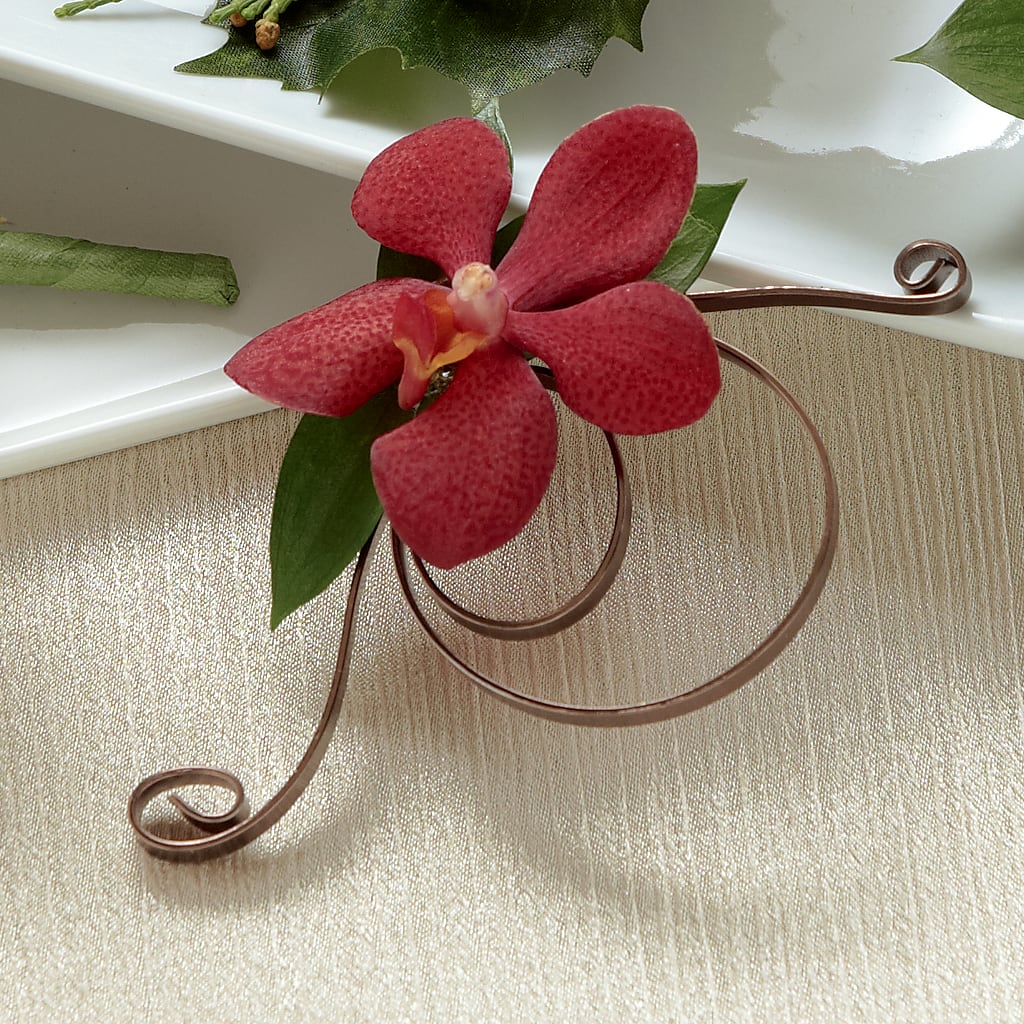 Red Mokara Boutonniere – All About Flowers, Bellingham WA