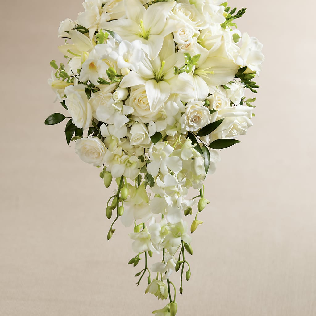 White Wonders Bouquet – All About Flowers, Bellingham WA