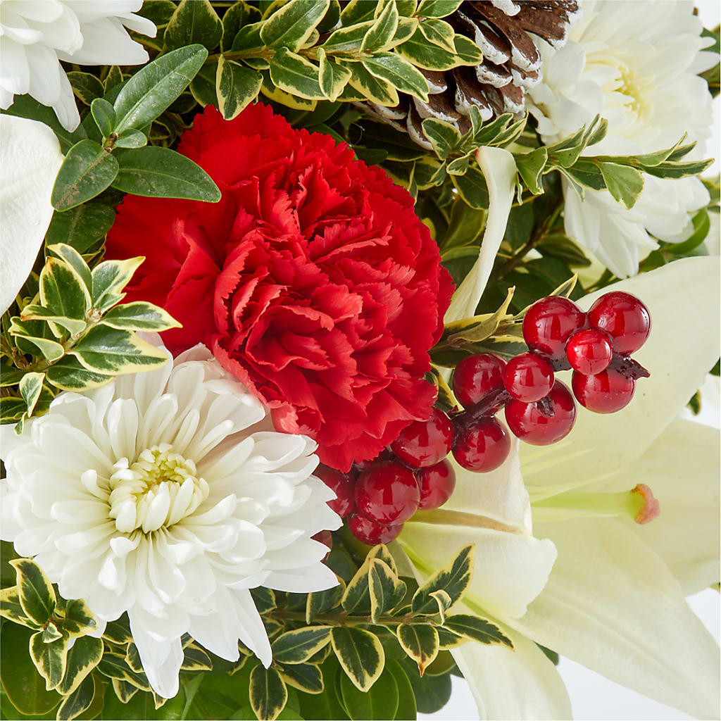 Festive Moments Tree –  All About Flowers, Bellingham WA