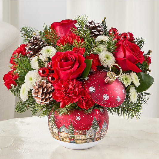 Christmas Carols Ornament –  All About Flowers, Bellingham WA