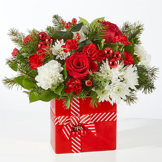 Presents Under the Tree Bouquet –  All About Flowers, Bellingham WA