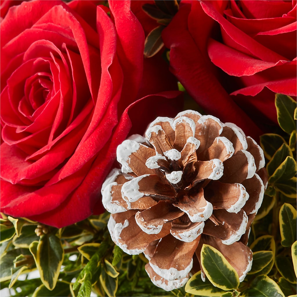 Snowy Wonderland Bouquet –  All About Flowers, Bellingham WA