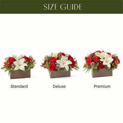 Snowy Wonderland Bouquet –  All About Flowers, Bellingham WA