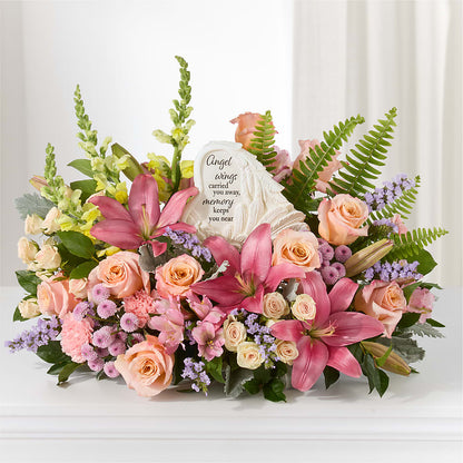 Gentle Light Arrangement –  All About Flowers, Bellingham WA