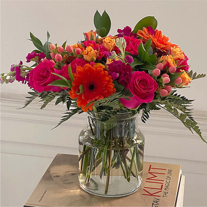 Fiesta Bouquet –  All About Flowers, Bellingham WA