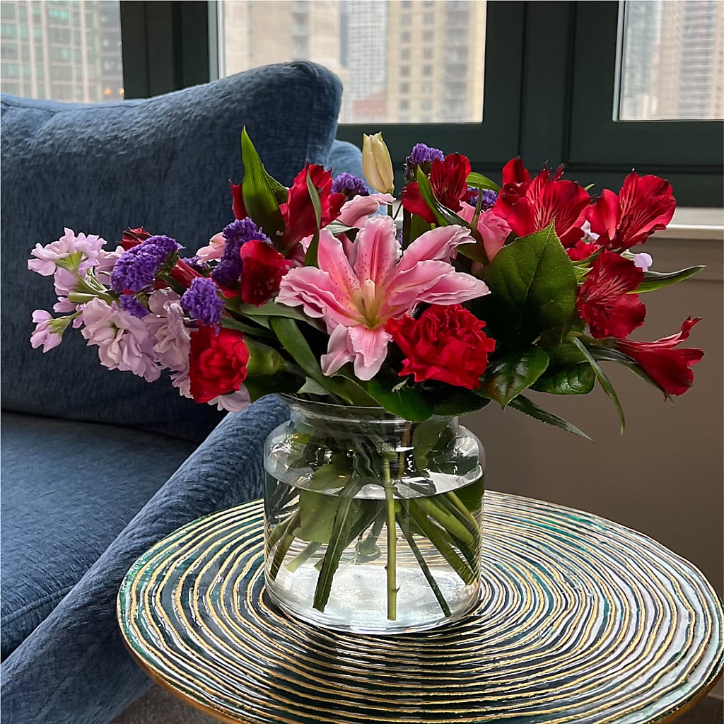 Romantique Bouquet –  All About Flowers, Bellingham WA