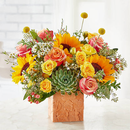 Sunflower Season Bouquet –  All About Flowers, Bellingham WA