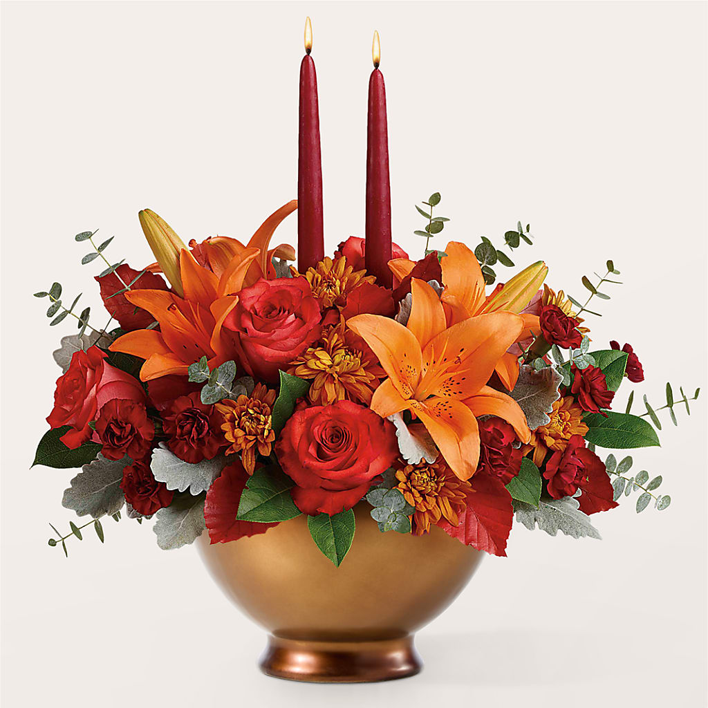 Fruits of Fall Centerpiece –  All About Flowers, Bellingham WA