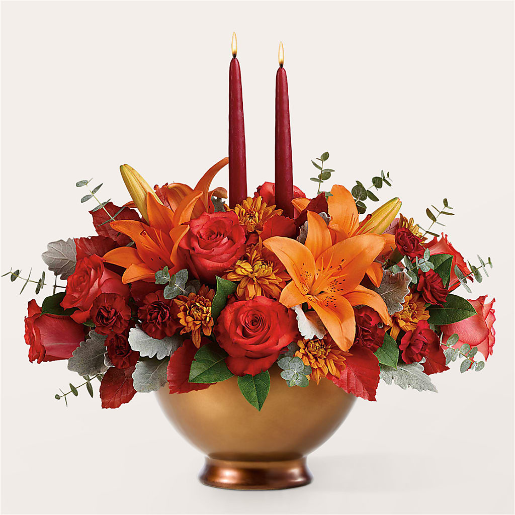 Fruits of Fall Centerpiece –  All About Flowers, Bellingham WA