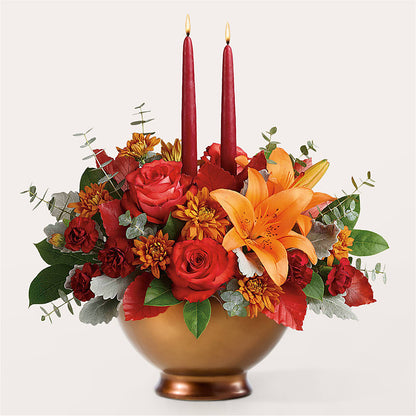 Fruits of Fall Centerpiece –  All About Flowers, Bellingham WA