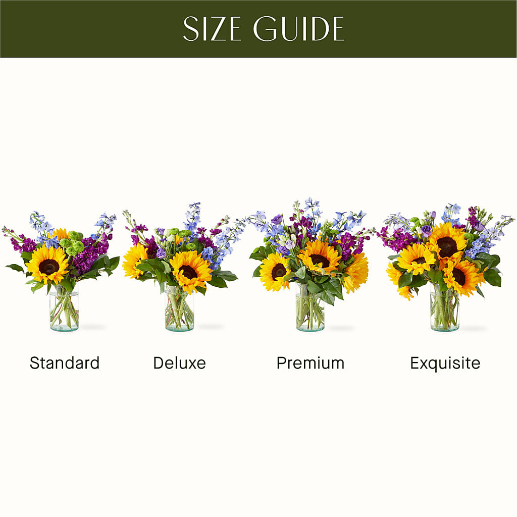 Catching Rays Bouquet –  All About Flowers, Bellingham WA