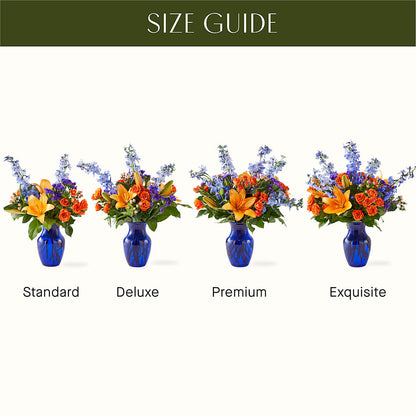 Radiant Citrus Bouquet –  All About Flowers, Bellingham WA