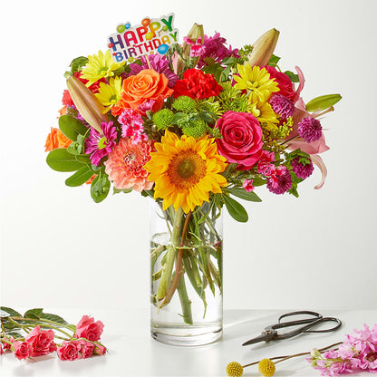 Cue the Confetti - A Florist Original –  All About Flowers, Bellingham WA