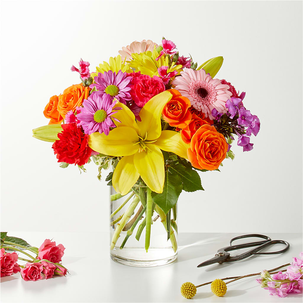 Cue the Confetti - A Florist Original –  All About Flowers, Bellingham WA