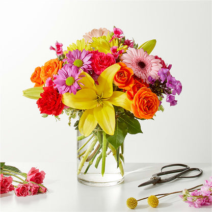 Cue the Confetti - A Florist Original –  All About Flowers, Bellingham WA