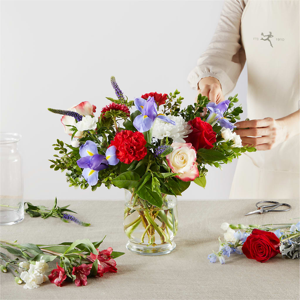 Star Spangled - A Florist Original –  All About Flowers, Bellingham WA