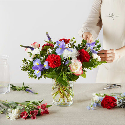Star Spangled - A Florist Original –  All About Flowers, Bellingham WA