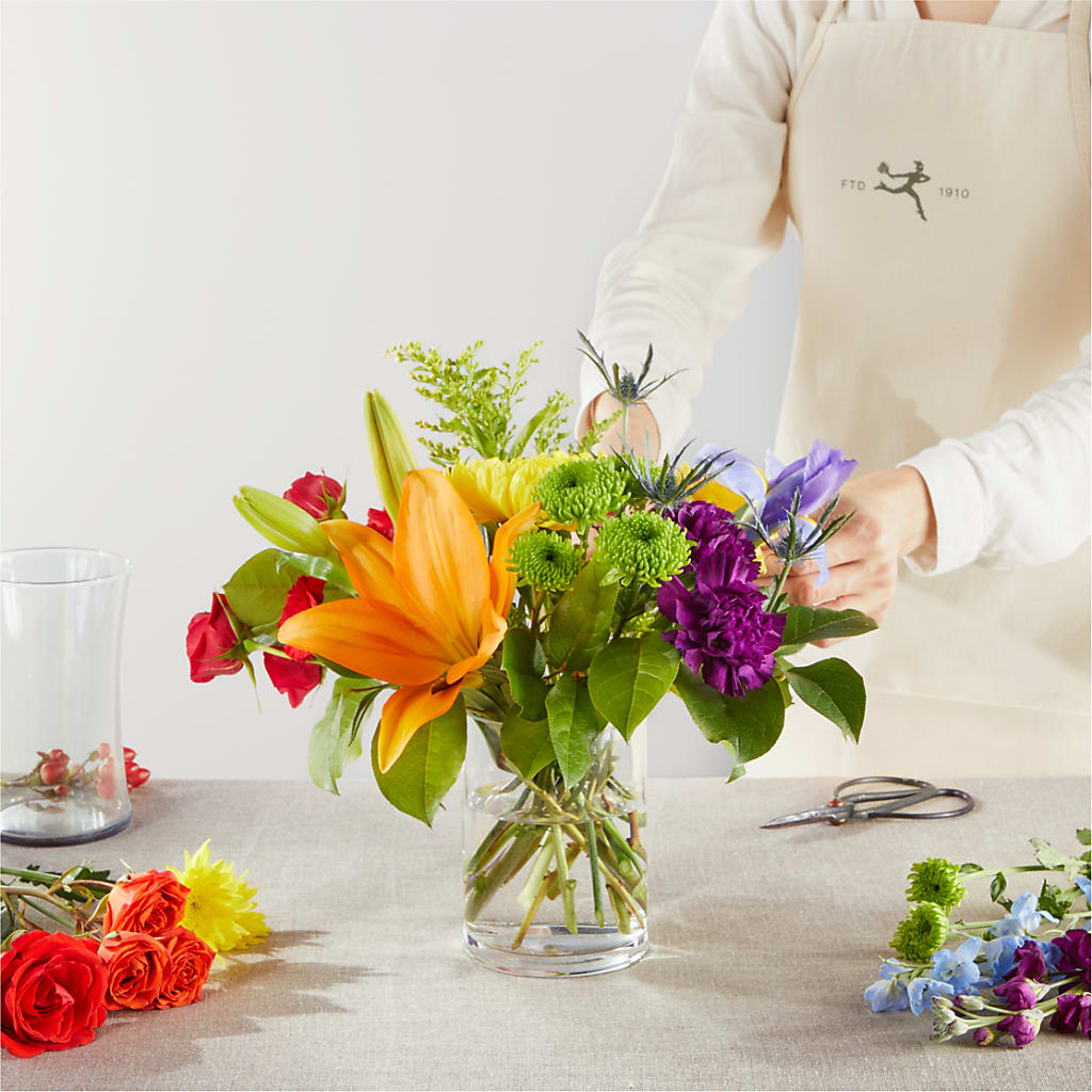 Summer Spectra - A Florist Original –  All About Flowers, Bellingham WA