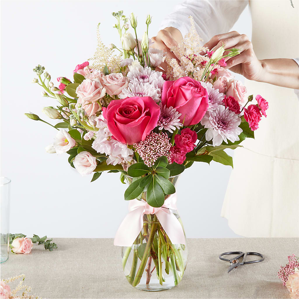 Pink Ribbon - A Florist Original –  All About Flowers, Bellingham WA