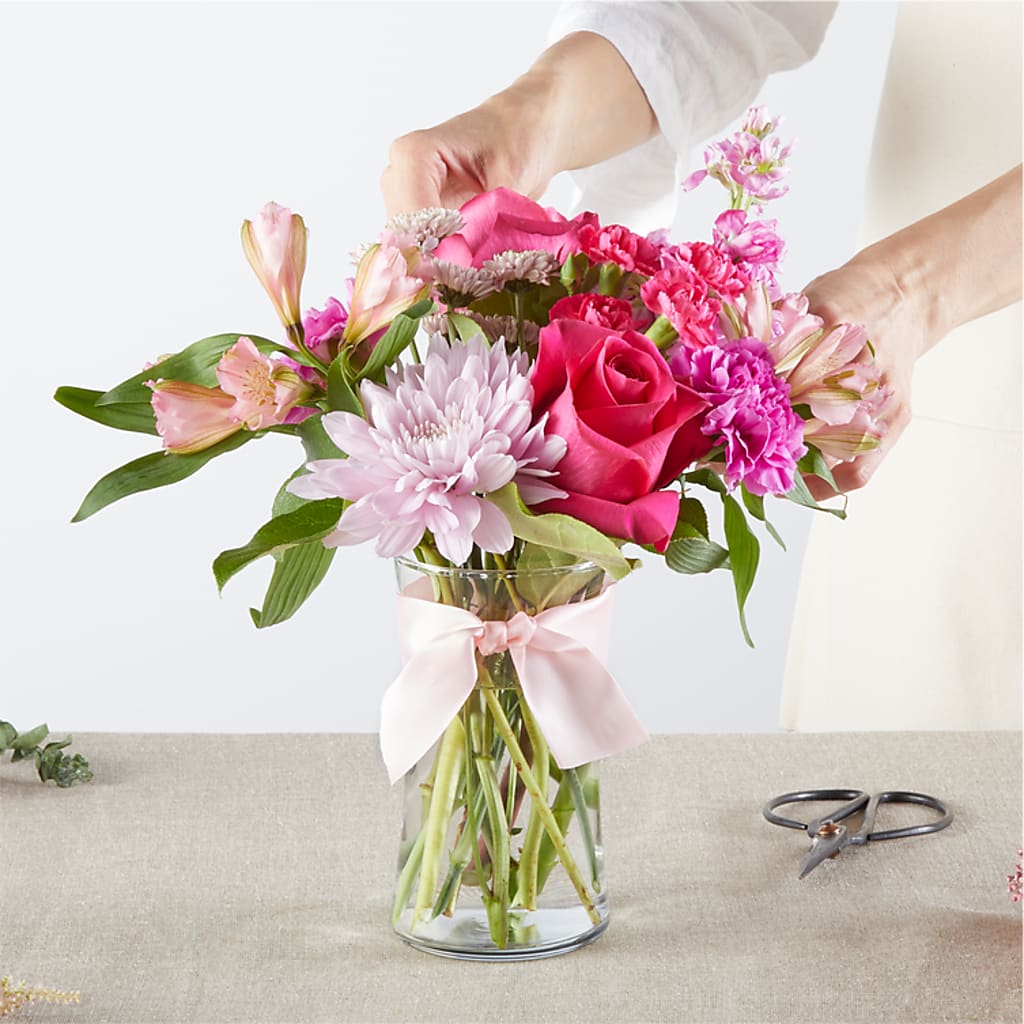 Pink Ribbon - A Florist Original –  All About Flowers, Bellingham WA