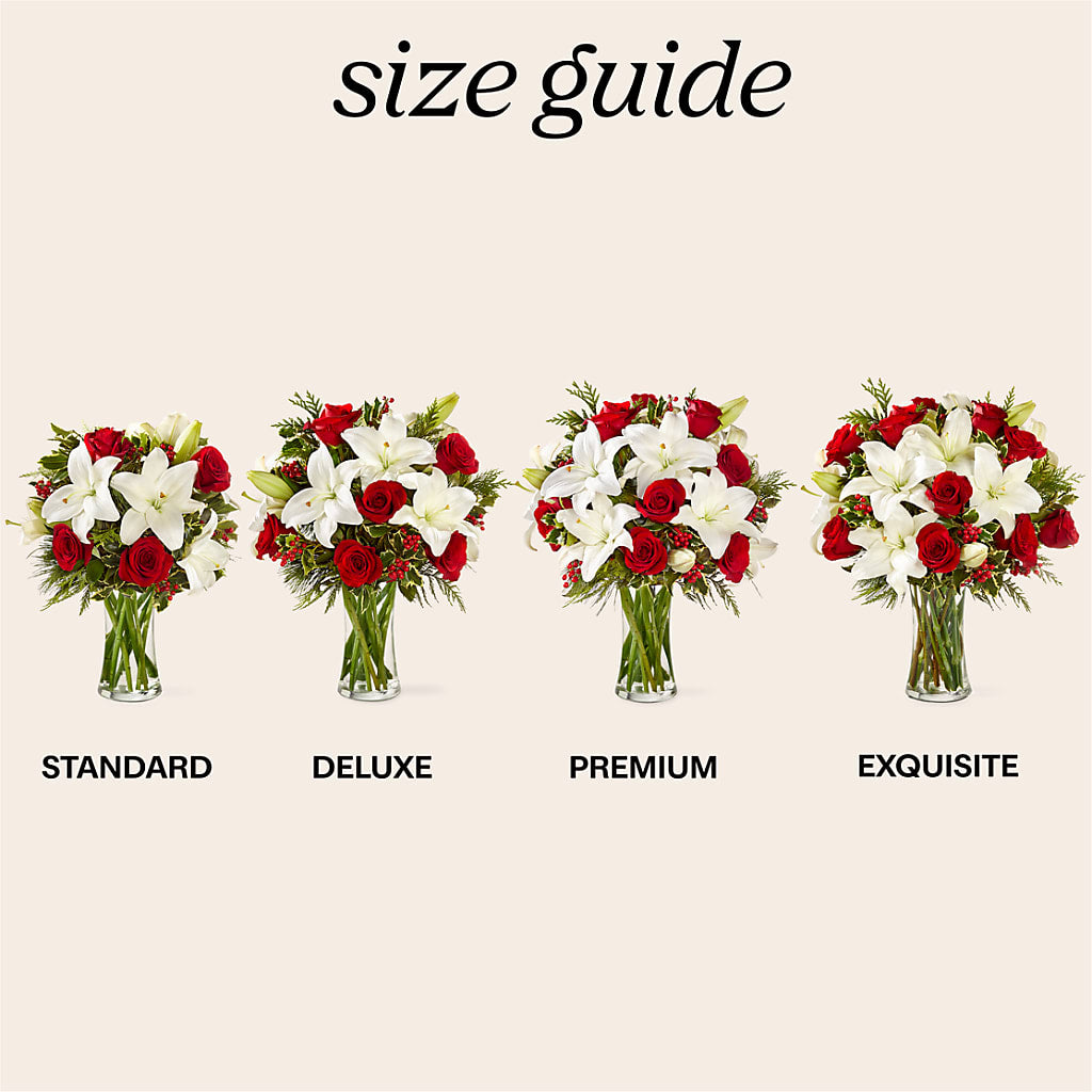 Sparkling Snowflakes Bouquet –  All About Flowers, Bellingham WA