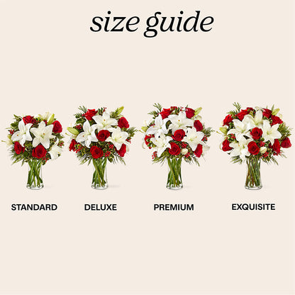 Sparkling Snowflakes Bouquet –  All About Flowers, Bellingham WA