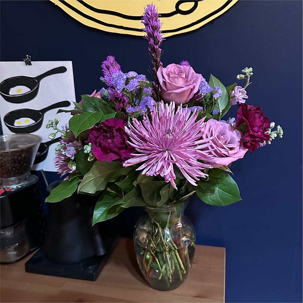 Ultraviolet Bouquet –  All About Flowers, Bellingham WA