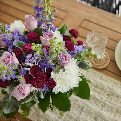 Violet Frost Bouquet –  All About Flowers, Bellingham WA
