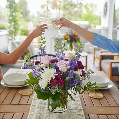 Violet Frost Bouquet –  All About Flowers, Bellingham WA