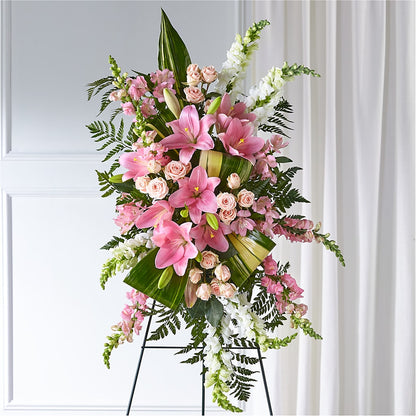 Elegant Embrace Standing Spray –  All About Flowers, Bellingham WA