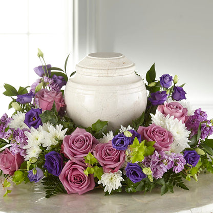 Blooming Sympathy Cremation Adornment –  All About Flowers, Bellingham WA