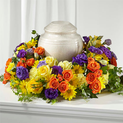 Blossoms of Remembrance Cremation Adornment –  All About Flowers, Bellingham WA