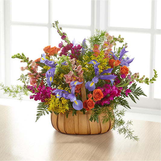 Garden of Life Basket –  All About Flowers, Bellingham WA