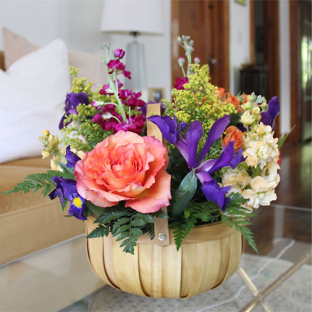 Garden of Life Basket –  All About Flowers, Bellingham WA