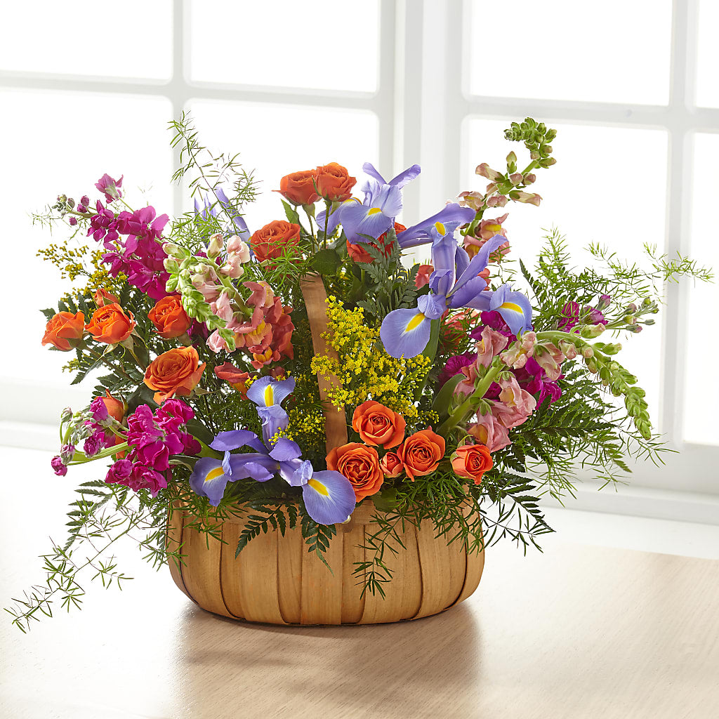 Garden of Life Basket –  All About Flowers, Bellingham WA