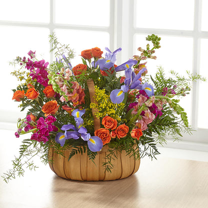 Garden of Life Basket –  All About Flowers, Bellingham WA