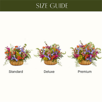 Garden of Life Basket –  All About Flowers, Bellingham WA