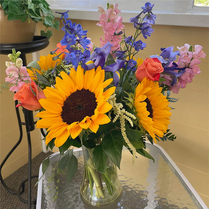 Rays of Life Bouquet –  All About Flowers, Bellingham WA