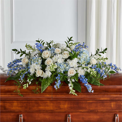 Timeless Essence Casket Spray –  All About Flowers, Bellingham WA