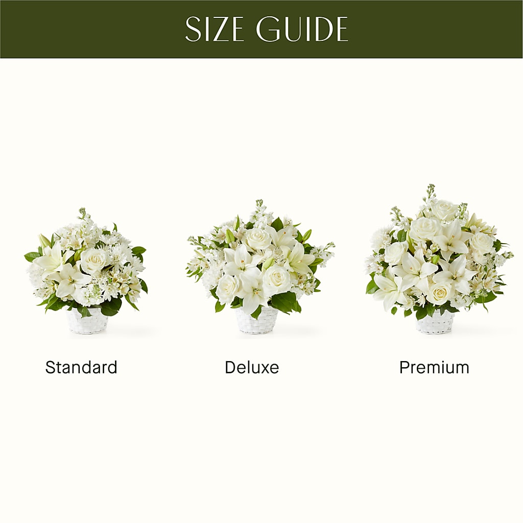 Peaceful Reflections Arrangement –  All About Flowers, Bellingham WA