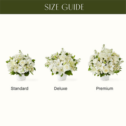 Peaceful Reflections Arrangement –  All About Flowers, Bellingham WA