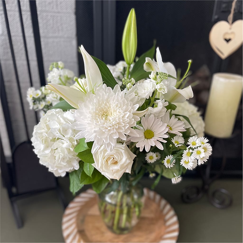 Classic Ivory – A Florist Original –  All About Flowers, Bellingham WA