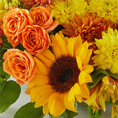 Autumn Harmony Centerpiece –  All About Flowers, Bellingham WA