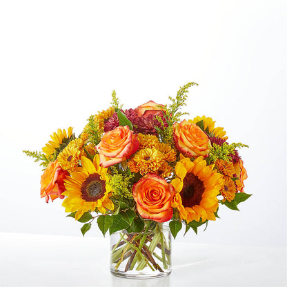 Flannel Scarf Bouquet –  All About Flowers, Bellingham WA