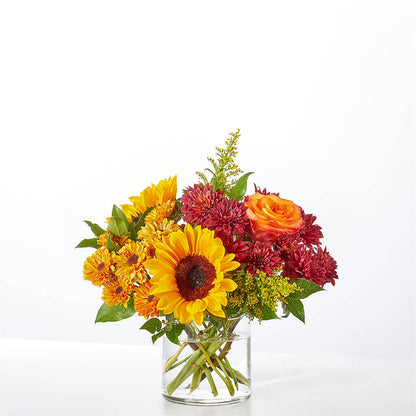 Flannel Scarf Bouquet –  All About Flowers, Bellingham WA